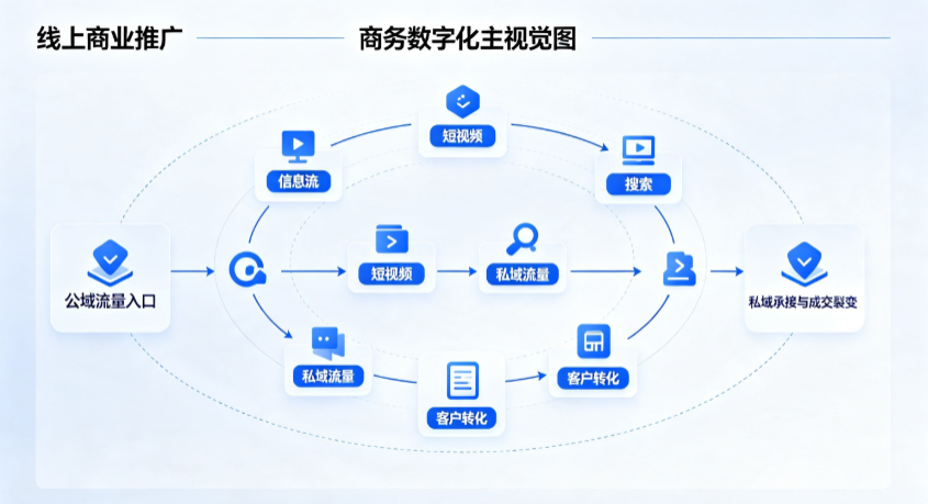 皮山县线上商业推广怎么做？全域流量闭环搭建与低成本转化实战指南